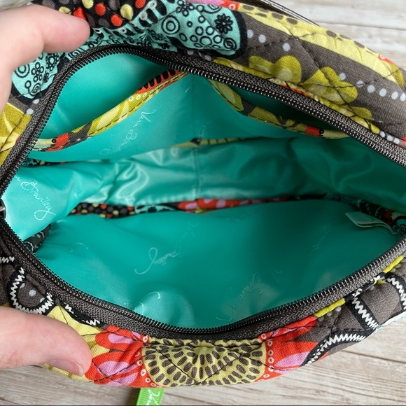 VERA BRADLEY BROWN BAG INTERCHANGEABLE STRAP PURSE - Picture 6 of 6